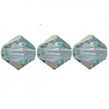 Preciosa MC Bicone 3mm beads Crystal viridian 00030/23601